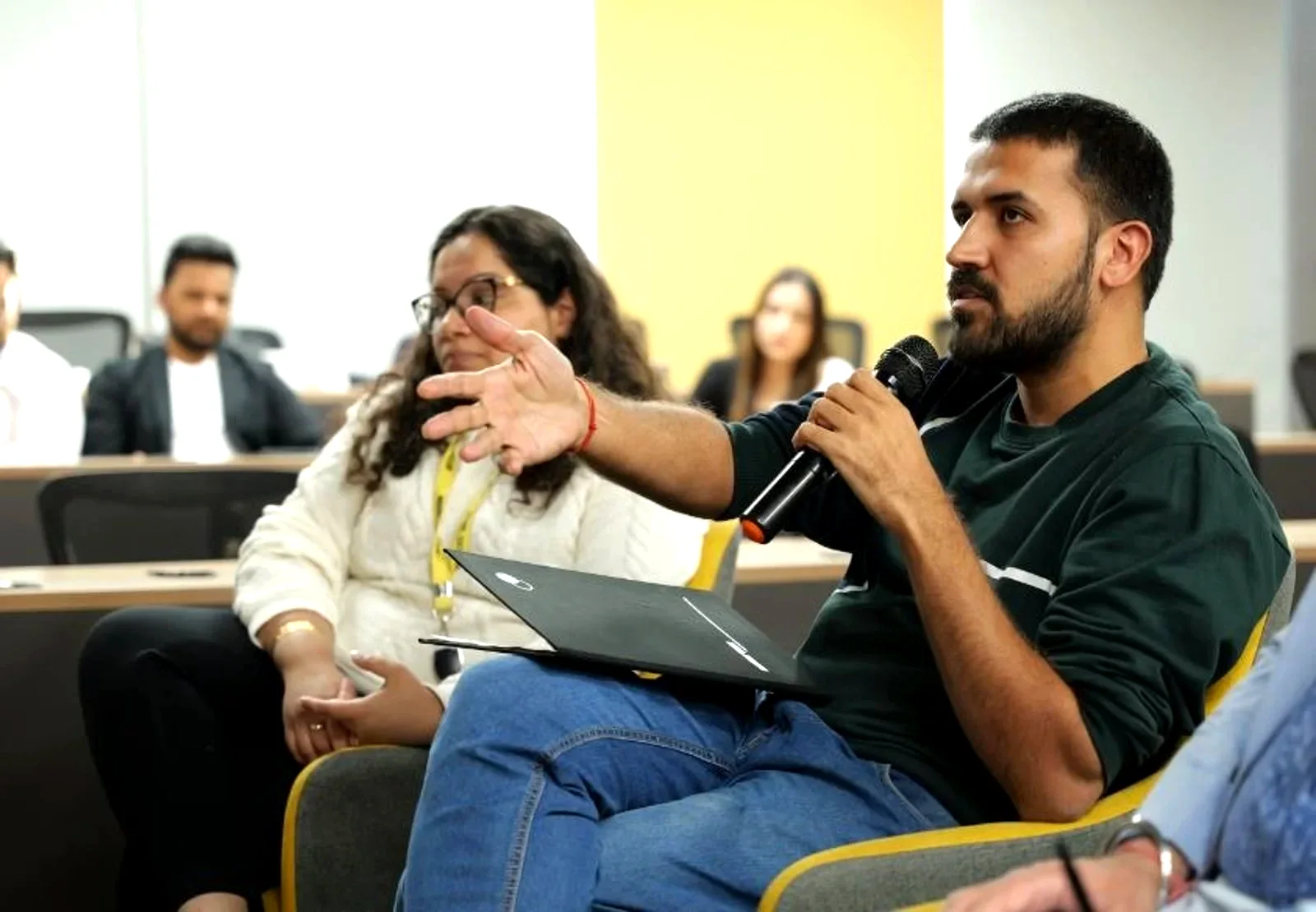 Feedback after speaking